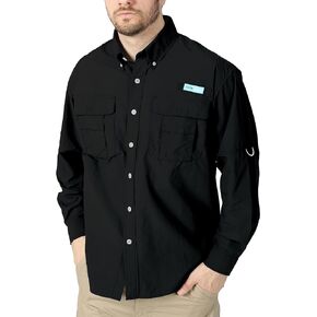 Champ Horse Men's UV UPF 50+ Sun Protection Magellan Fishing Waterproof SPF Hiking Camping Long Sleeve Shirts