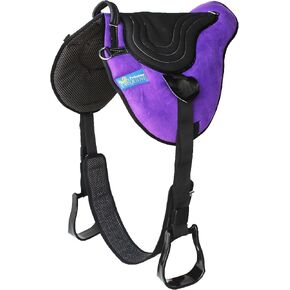 CHALLENGER Horse Western Neoprene Anti-Slip Bareback Saddle Pad w/Cinch Purple 39192PR in Saudi Arabia