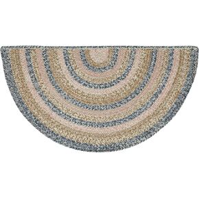 VHC Brands Kaila Happy Spring Jute Rug Oval w/Pad 20x30