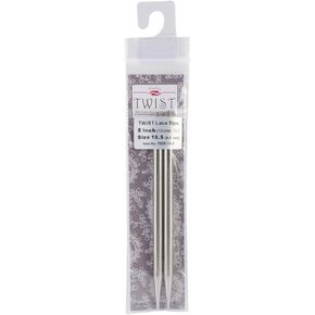 CHIAOGOO 5-Inch Twist Red Lace Interchangeable Tips, 10.5/6.5mm