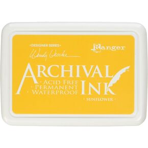 Ranger Archival Ink Pad-Sunflower, by The Yard