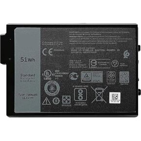 52Wh 722KK Laptop Battery Replacement for Dell XPS 13 9300 XPS 13 9310 XPS 13 9380 P117G P117G002 P117G001 Series Notebook 0WN0N0 WN0N0 02XXFW 2XXFW FP86V 7.6V 6800mAh