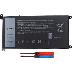 42WH WDX0R Battery for Dell Inspiron 15 7579 7569 5578 5565 5567 5568 5570 5775 5579 7560 7570 13 5378 5368 7375 7368 7378 17 5765 5767 5770 P69G001 P58F P58F001 P75F P66F P69G 3CRH3 Laptop.
