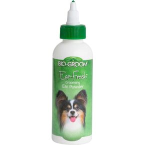 Bio-Groom Ear-Fresh Dog Grooming Ear Powder – Cat & Dog Ear Cleaner, Dog Bathing Supplies, Puppy Wash, Cruelty-Free, Made in USA, Ear Powder for Dogs – 24 g 1-Pack