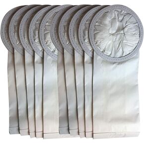 أكياس مكنسة كهربائية بديلة من كروشال 6 QT Vac جزء # PKBP10 - متوافقة مع موديلات Oreck XLPRO6، XLPRO6A، XLPRO6Z، OR1006 - أكياس مكنسة كهربائية سعة 6 لتر - حقيبة ظهر تجارية - حقيبة حطام للاستعمال مرة واحدة (10 عبوات) in Kuwait