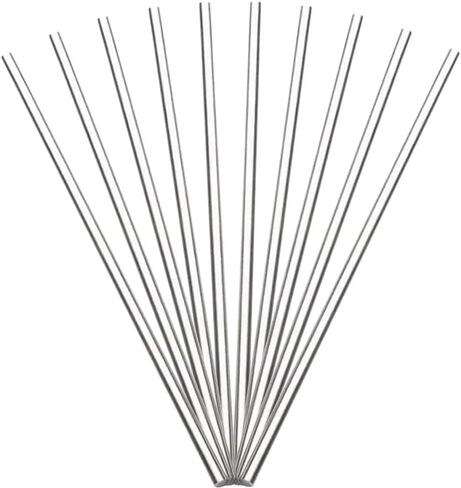 قضيب دائري من الألومنيوم بقطر 3/16 بوصة من JoyTube، عصا ألومنيوم صلبة 6061 بطول 6 بوصات للحرف اليدوية (10 قطع) in Kuwait