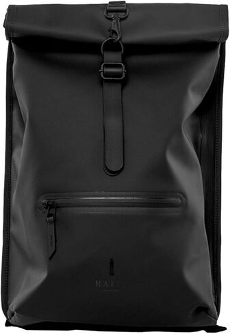 حقيبة ظهر رينز رول توب سوداء مقاس واحد in Kuwait