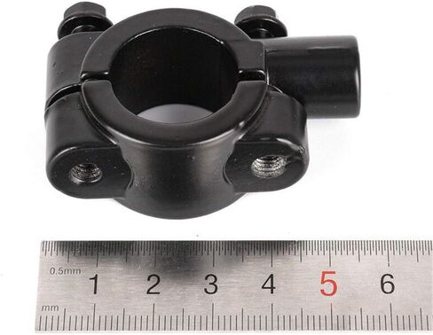 2pcs Motorcycle Handlebar Mirror Mount Mirrors Holder Clamp for 7/8 inch Handle Bar Sports Bike Kawasaki Honda Yamaha (8mm) in Saudi Arabia