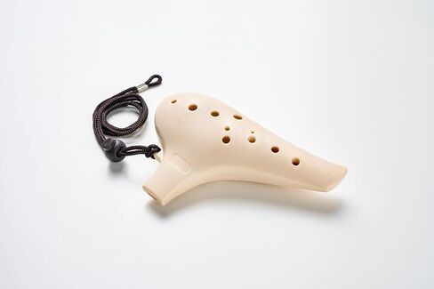 آلة موسيقية Myeongchang Ocarina للمبتدئين ذات 12 فتحة Alto C (أسود) in Saudi Arabia
