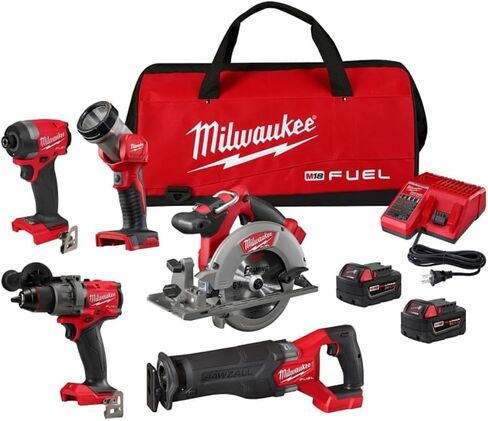 Milwaukee M18 FUEL 5 Tool Combo Kit in Saudi Arabia