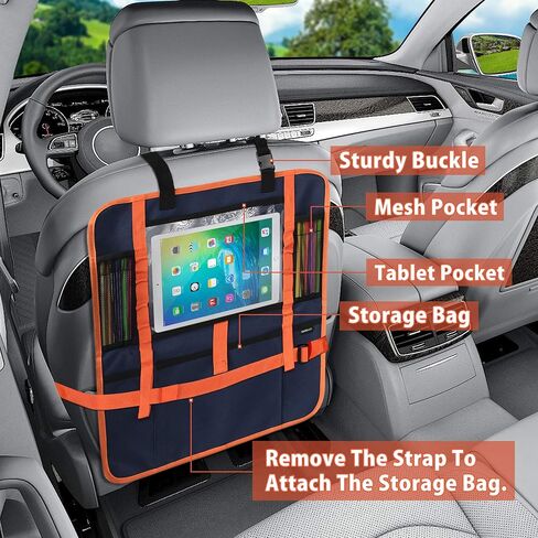 صينية سفر للأطفال من لافيفيرت، صينية لاب لمقعد السيارة للأطفال الصغار، صينية للوجبات الخفيفة، منظم للأنشطة، حامل iPad اللوحي بدون إسقاط لعربة الأطفال، السيارة، الطائرة، رحلة الطريق in Kuwait