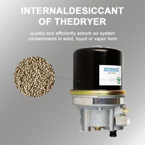 مجموعة مجفف الهواء GETOPAUTO 065612 ADIP تحل محل Bendix 065612، Haldex 109477X in Saudi Arabia