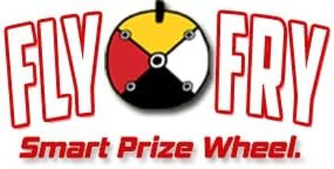 Prize Wheel Color Acrylic Dry Erase for Fundraisers, Loud Clacker, True Motion Spin, Tabletop Spinner Party Event Casino, 2in1 Rainbow & Black 14 slots, (24 inch) in Saudi Arabia
