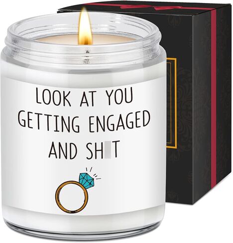 شموع ليدو، هدايا خطوبة للأزواج - هدية خطوبة، هدايا خطوبة مضحكة للنساء، الأصدقاء، الخطيب، العروس، هدايا خطوبة حديثًا، هدايا خطوبة فريدة - هدايا خطوبة لها in Kuwait