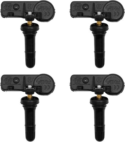 HQPASFY Tire Pressure Sensor 433MHz TPMS 4PCS Compatible with Jeep Wrangler Dodge Ram Chrysler 300 & More Replaces# 56029398AB, 56029398AA, 68142397AA, 68241067AB in Saudi Arabia