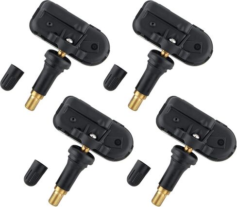 WEDOAUTO 4 قطعة مستشعر ضغط الإطار TPMS مناسب لسيارة جيب شيروكي 2014-2021، لرام 1500 2500 3500 4500 5500 2014-2018، لرام 1500 كلاسيك 2019-2021 استبدال # 68157568AA 68157568AC 68249197AA 68 249197AB in Saudi Arabia