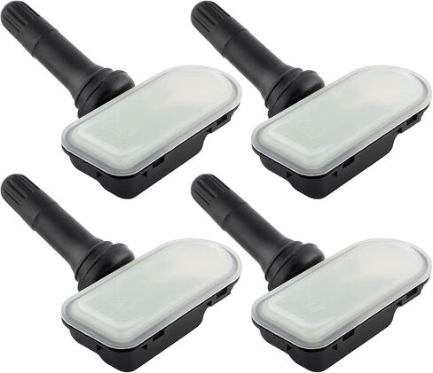 WEDOAUTO 4 قطعة مستشعر ضغط الإطار TPMS مناسب لسيارة جيب شيروكي 2014-2021، لرام 1500 2500 3500 4500 5500 2014-2018، لرام 1500 كلاسيك 2019-2021 استبدال # 68157568AA 68157568AC 68249197AA 68 249197AB in Saudi Arabia