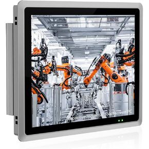 15 inch Industrial Panel PC Touchscreen Monitor, Fanless IP65 All-in-One Computer, Windows OS, Rich I/O Ports, VESA Mount, for Home, Factory, Kiosk, Automation (i3-7100U-8G+128G, 15-inch) in Saudi Arabia