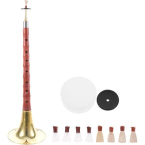 1set Professional Chinese Suona Traditional Wind Instrument Red Sandalwood Beginner-friendly Key of in Kuwait