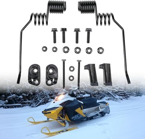 طراز زنبركي، أدوات خدش الجليد المثبتة على السكك الحديدية متوافقة مع Ski-Doo 2008-2010. استبدال # 860201728 in Saudi Arabia