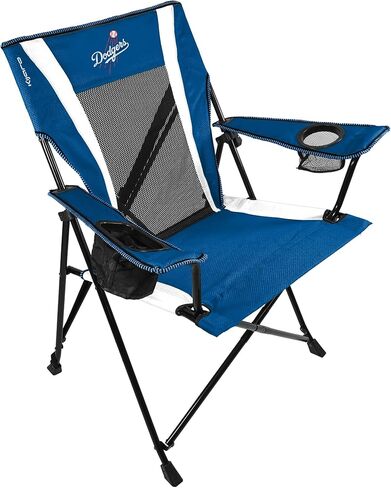 Kijaro Sports Fan Folding Chair, 26" L x 35.5" W x 37" H, Texas Rangers in Kuwait