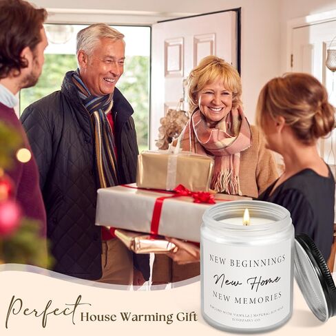 هدايا الاحترار المنزلية منزل جديد ، هدايا مثالية من Housewarming - شمعة معطرة لافندر ، أفكار هدايا جديدة للمنزل ، ديكور هدايا منزل جديد للمنزل للنساء الرجال الرجال in Saudi Arabia