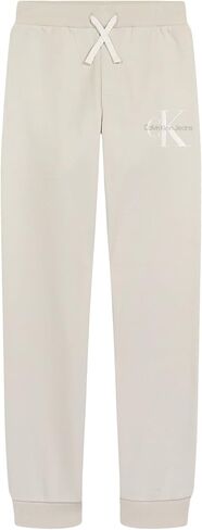 Calvin Klein Boys's Fleece Fleece Jogger Sweatpants ، إغلاق الرباط in Saudi Arabia