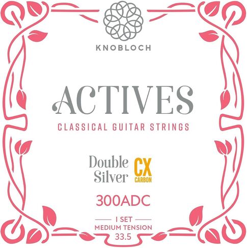 KNOBLOCH سلاسل فن الاهتزاز 300ADC - ACTIVES Double Silver CX Carbon متوسط ​​التوتر 33.5 in Saudi Arabia