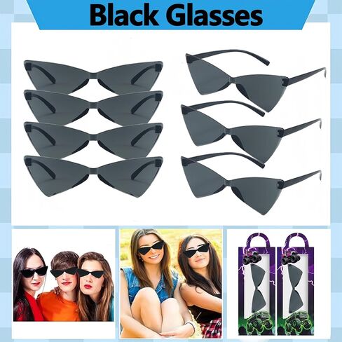 24 Pcs race car party favors 12 PCS Checkered Sunglasses 12PCS White Black Checker Racing Boxes for Racing Party Favors Essentials & Gear Up With Race Car Plastic Glasses in Saudi Arabia