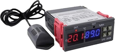 STC-1000/3028 12/24/220 فولت وحدة تحكم درجة الحرارة الرقمية لمحاضرة حاضنة LED تبريد التدفئة thermoregulator thermostat (STC-1000 12V) in Kuwait