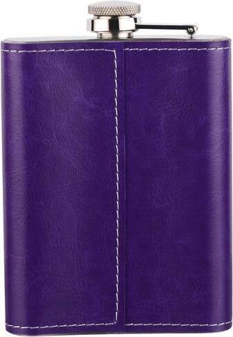 The Memory Company | Licensed NCAA Team Logo Leather Flask with Shot Glass and Funnel Set in Saudi Arabia