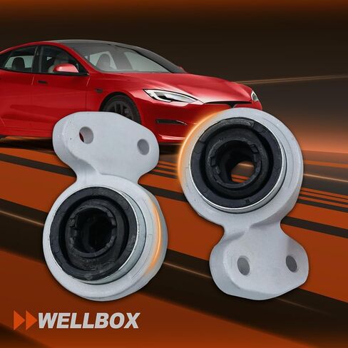 Front Lower Control Arm Rearward Bushing Bracket 2PCS for Volkswagen CC 2009-2017, Passat L4 2.0L 2012-2014, Passat V6 3.6L 2012-2014, Passat 2006-2010, Tiguan 2009-2017 OE 3C0199231D, 3C0199231E in Kuwait