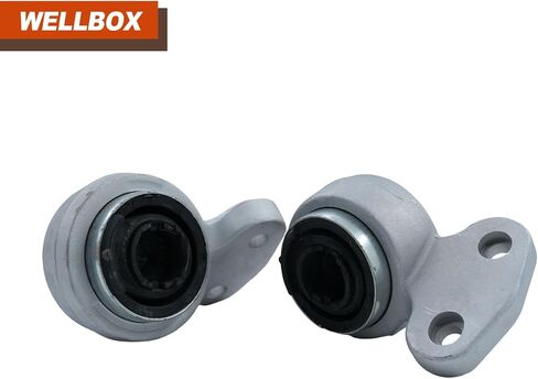 Front Lower Control Arm Rearward Bushing Bracket 2PCS for Volkswagen CC 2009-2017, Passat L4 2.0L 2012-2014, Passat V6 3.6L 2012-2014, Passat 2006-2010, Tiguan 2009-2017 OE 3C0199231D, 3C0199231E in Kuwait