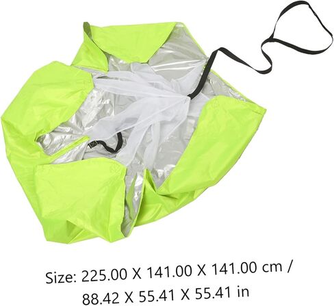Toyvian Running Training Parachute Speed Resistance Gear for Explosive Power and Agility for Athletes and for Enhanced Performance and in Saudi Arabia