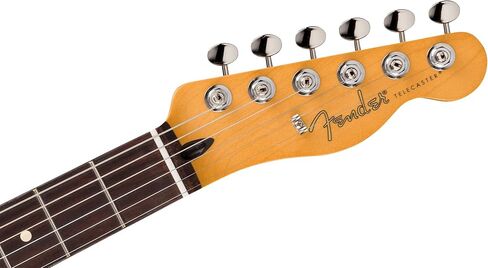 Fender Player II Teleecaster - حزمة اللؤلؤ الأولمبي مع حقيبة أزعج ، حزام ، كابل ، اختيارات 3 عبوات ، ومجموعة تنظيف الجيتار in Saudi Arabia