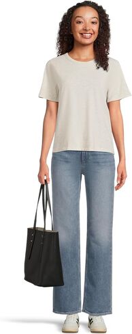 kate spade new york Do It All Straw Large Tote, Cavern Clay Multi in Saudi Arabia