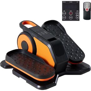 جهاز بيضاوي الشكل تحت المكتب، جهاز تمرين بدواسة محمول للجلوس مع جهاز تحكم عن بعد، 3 أوضاع و12 سرعة قابلة للتعديل، جهاز تمرين الساق الكهربائي الهادئ والمجمع بالكامل لكبار السن في المنزل والمكتب in Kuwait