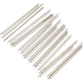19Pcs 2.0mm Brass Guitar Fret Wires Set, High Strength Electric Bass Guitar Enthusiasts, Replacement Parts for Electric Classical Acoustic Guitars Banjo Ukulele Mandolin 2 in Kuwait