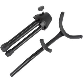 حامل ساكسفون ألتو قابل للطي من كيسانجل، حامل ساكس أسود، قاعدة ثلاثية لملحقات آلة ألتو تينور ساكسفون الموسيقية، محمول ومقاوم للاهتراء in Kuwait