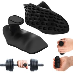 Anti-Slip Weight Lifting Gloves for Men & Women, Ergonomic Silicone Palm Workout Grips, Gym Training Gloves for Pull-Ups, Dumbbell, Barbell, Callus Protection in Kuwait