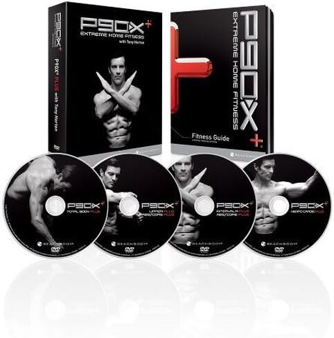 P90X Plus: المستوى التالي لتدريبات P90X Grads-5 الجديدة القصوى على 4 أقراص DVD in Saudi Arabia