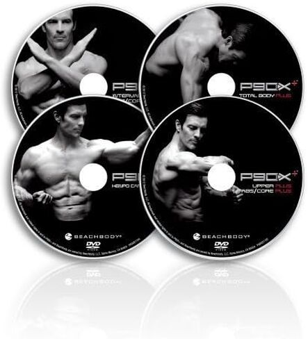 P90X Plus: المستوى التالي لتدريبات P90X Grads-5 الجديدة القصوى على 4 أقراص DVD in Saudi Arabia