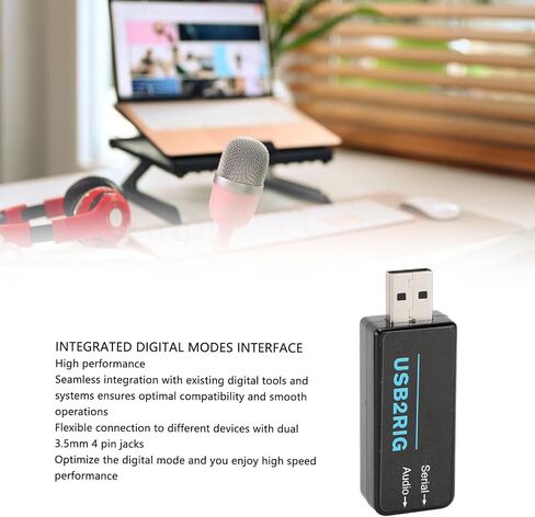 واجهة الأوضاع الرقمية USB التحكم في الصوت/CAT لـ FT8 FT4 JS8Call WinLink - التوصيل والتشغيل متعدد أنظمة التشغيل (لـ Win/لـ Mac/لـ Linux/لـ Android/لـ iOS) مع دعم كابل Elecraft/Xiegu in Saudi Arabia