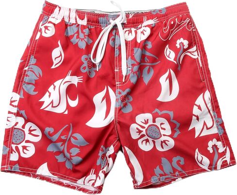 ويس وويلي NCAA Mens Floral Swim Trunks in Kuwait