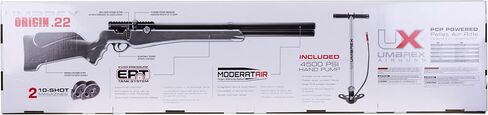 Umarex Origin PCP .22 Caliber Pellet Gun Air Rifle, Includes Hand Pump in Saudi Arabia