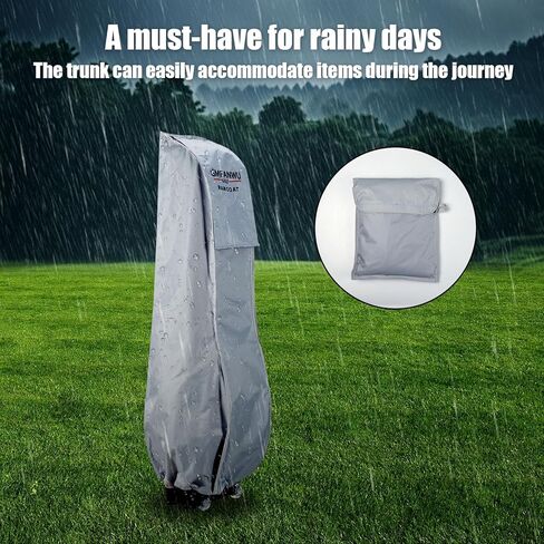 غطاء مطر لحقيبة الجولف، متين مقاوم للغبار، معدات مقاومة للماء أثناء السفر، غطاء مطر لحقيبة الجولف 50.4 بوصة (ارتفاع) × 8.5 بوصة (عرض) × 23.2 بوصة (طول) in Kuwait