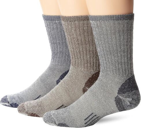 Adult Unisex 3-Pair Grey Merino Wool Hiking Socks in Saudi Arabia