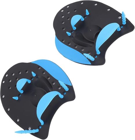 Generic Adjustable Swim Hand Paddle, Silicone Polypropylene Fin Flipper for Teens Adults, Anti Slip Swimming Training Aid in Saudi Arabia
