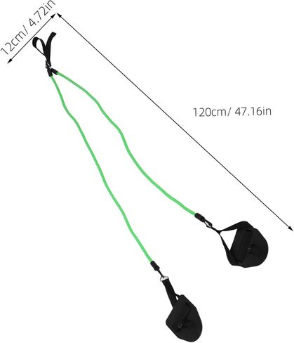 POPETPOP Swimming Paddles with Elastic Resistance Bands Portable Hand Grips for Swim Training Lightweight Water Aerobics Equipment for Skill Improvement and Arm Strength in Saudi Arabia