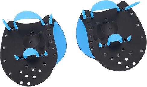 Generic Adjustable Swim Hand Paddle, Silicone Polypropylene Fin Flipper for Teens Adults, Anti Slip Swimming Training Aid in Saudi Arabia